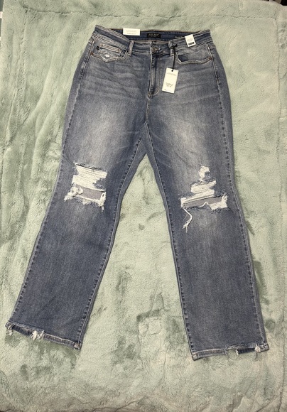 Judy Blue 90s Destroy Jeans size 18W - Picture 1 of 4